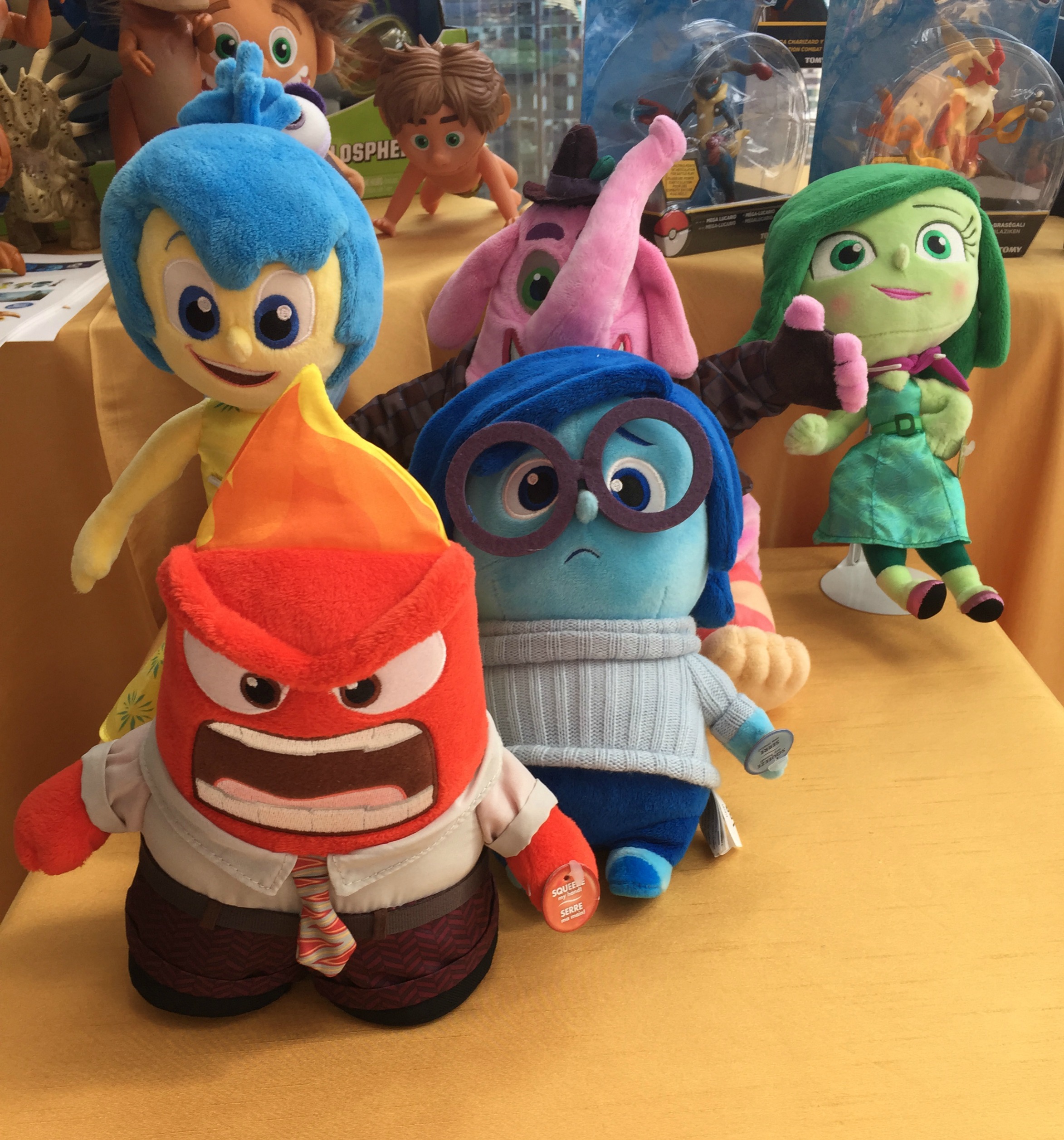 inside out soft toys