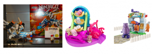 Lego Ninjago, Zhu Zhu Babies and Moo Dough Magic Zoo