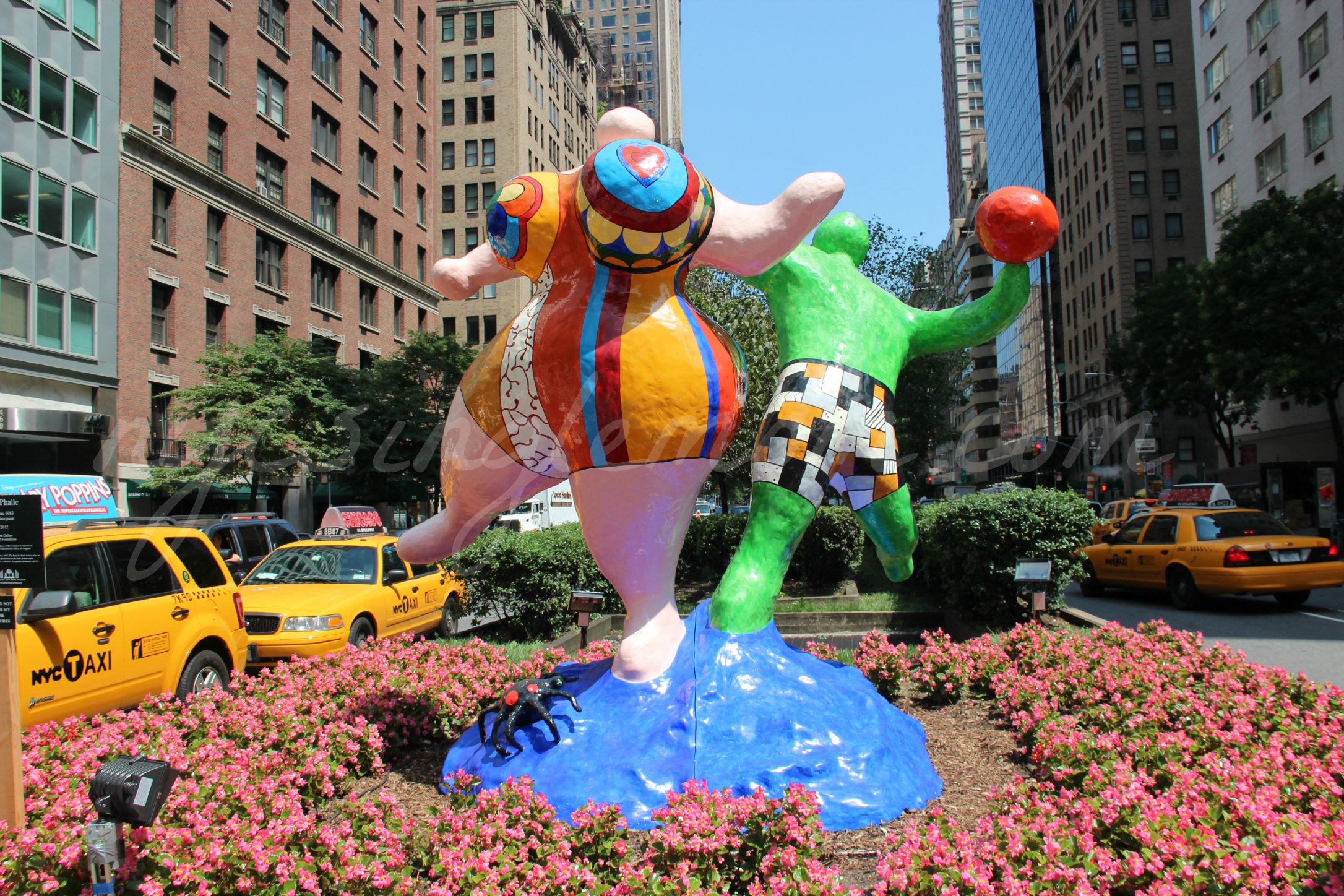 Louis Armstrong and Miles Davis, Niki Saint Phalle’s Black Heroes, Niki de Saint Phalle Tony Wynn Baseball Player sculpture