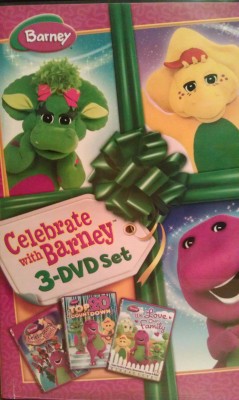 Celebrate with Barney 3 DVD Set Review