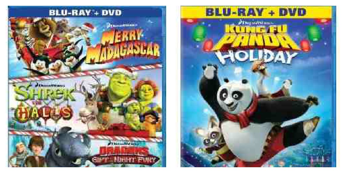 Kung Fu Panda Holiday and Merry Madagascar Holiday DVD - NYC Single Mom