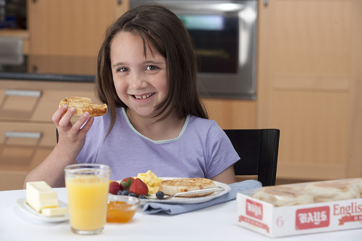 Eating English Muffins - NYC Single Mom