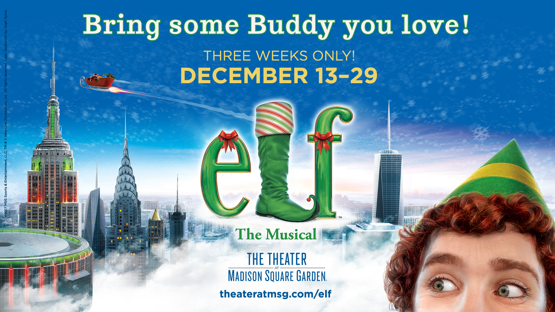 ELF The Musical at Madison Square Garden NYC Single Mom