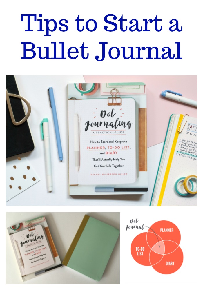 how to organize your life with a bullet journal