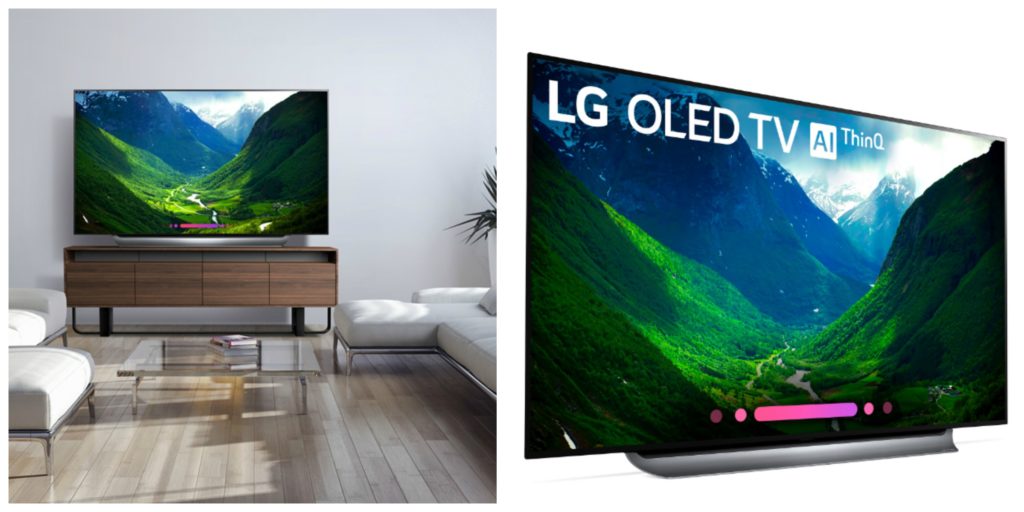 The 77’’ class LG OLED C8 TV brings the wow to your viewing experience ...