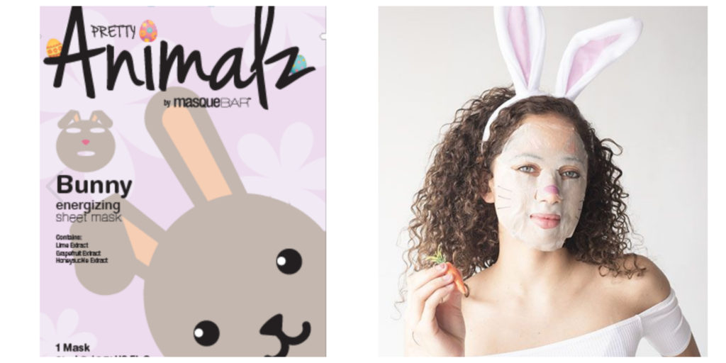 "bunny sheet mask, Masquebar sheet masks"