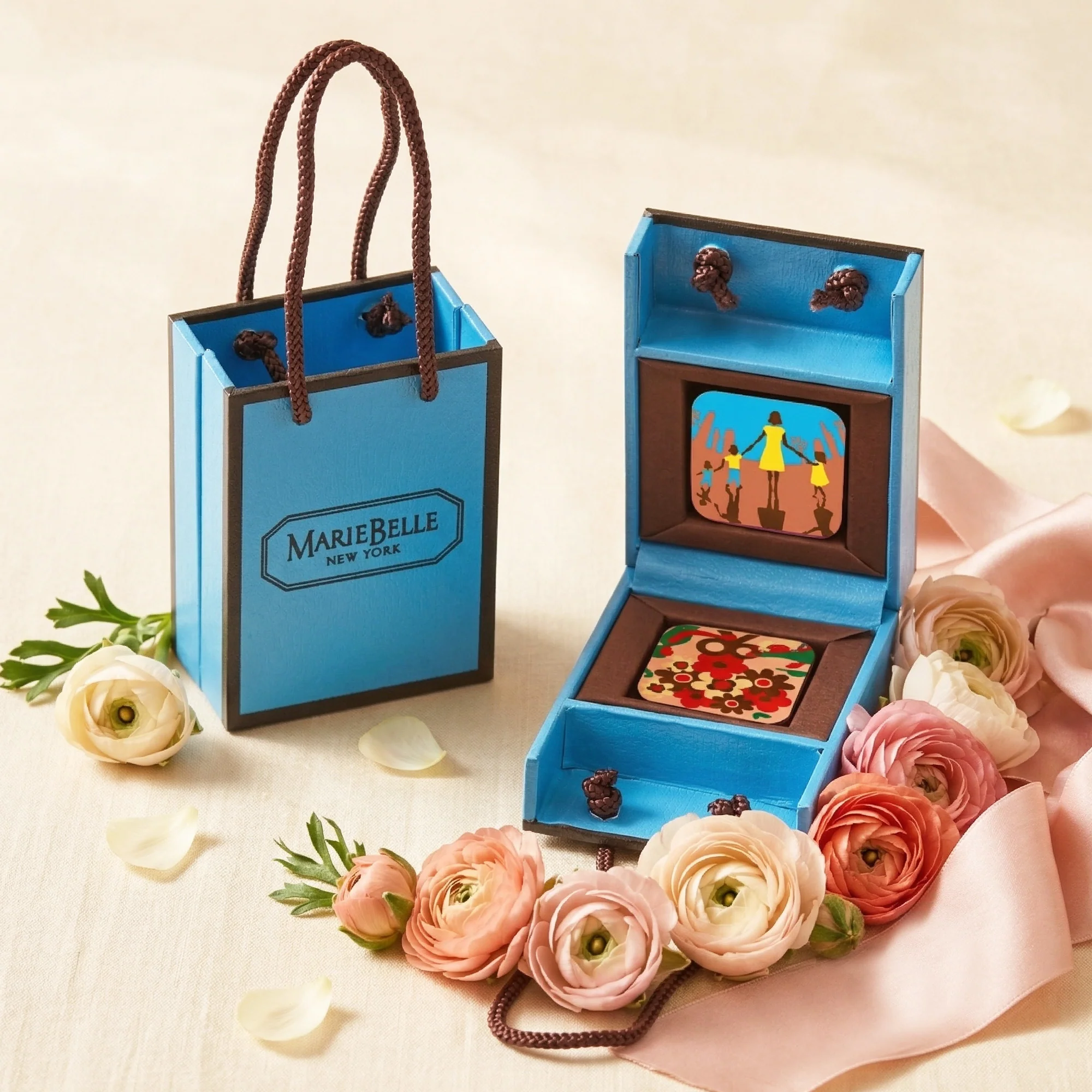 ローズマリー・バレー　デコパージュ　シャドウボックス　美品　英国製 From SoHo With Love: MarieBelle New York's Mother's Day Collection