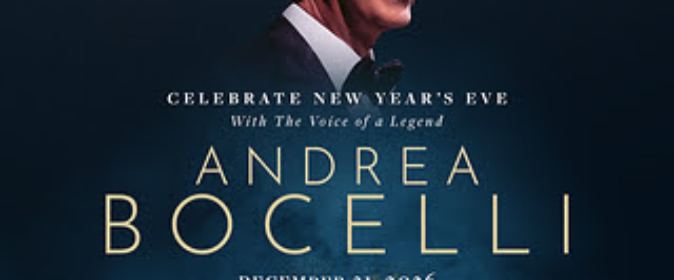 ATLANTIS PARADISE ISLAND WELCOMES 2027 WITH A STAR-STUDDED NEW YEAR'S CELEBRATION FEATURING MAESTRO ANDREA BOCELLI AND ALEX WARREN